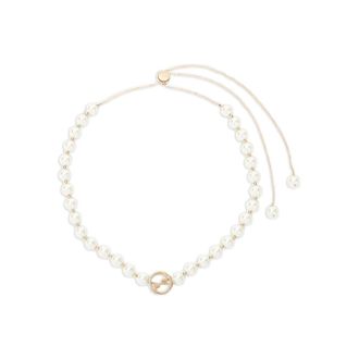 Gucci Interlocking Pearl Necklace