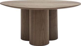 Miliboo Mesa De Centro De Dise&ntilde;o De Nogal Hollen