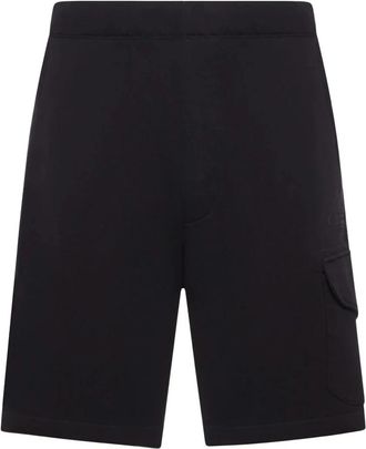 C.P. Company Bermuda Shorts - Heren - Korte Broeken - Zwart - S - Katoen - Korte Broeken
