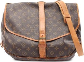 Louis Vuitton Borsa a spalla Saumur 35 1992 - Marrone