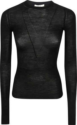 Haikure Ribbed Slim-Fit Top in Extra-Fine Merino Wool
