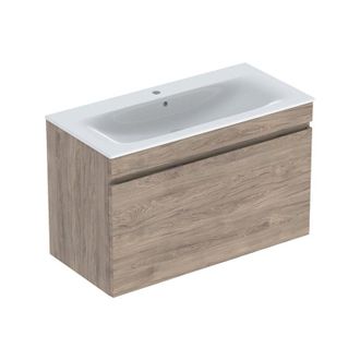 Keramag Keramag - Geberit Renova Plan Set Con Lavabo Y Mueble Bajo Lavabo, 1 Caj&oacute;n