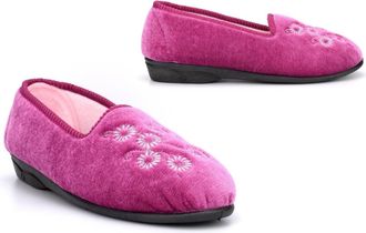 Generic Ladies Carpet Slippers Size 6 Womens Carpet Slippers Size 5 Womens Slip On Slipper Ladies Slip On Slipper Sizes 3-8 Heather 6 UK