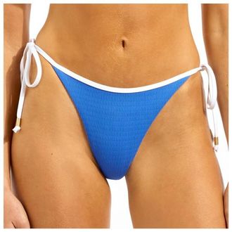 Seafolly Beach Bound Tie Side Rio Pant Bikini-Bottom f&uuml;r Damen | orange