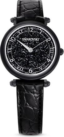 Swarovski Dames, Accessoires, Zwart, Maat: ONE Size Leer