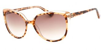 Anne Klein AK7077 243 Womens Sunglasses Yellow Size 54