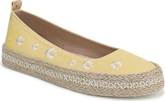 Blowfish Benita Espadrille Flat in Butter Yellow Canvas at Nordstrom Rack, Size 6.5