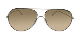 Tom Ford FT0695 16S Mens Sunglasses Silver Size 62