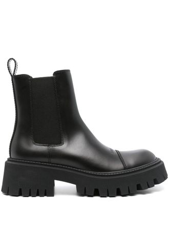 Balenciaga Tractor 20mm boots - women - Leather - 37 - Black