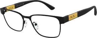 A|X Armani Exchange Demo Square Mens Eyeglasses AX1052 6000 55