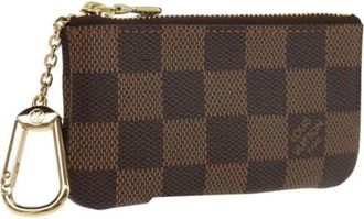 Louis Vuitton Pre-owned Accessories, female, Brown, Size: ONE SIZE Pre-owned Canvas Wallet