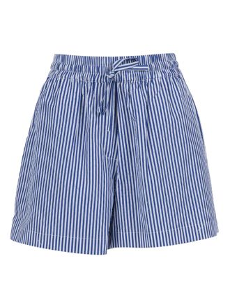 P.A.R.O.S.H. Vertical Stripe Cotton Shorts