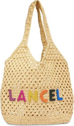 Lancel Borsa a spalla Summer Mania Shopper - Toni neutri