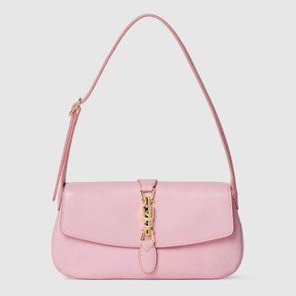 Gucci Jackie Small Shoulder Bag, Pink, Leather
