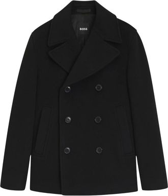 HUGO BOSS H-Hyde Peacoat-264 - Coats - Hombre - Negro - L