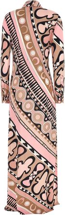 Emilio Pucci Womens Multicolor Viscose Long Dress