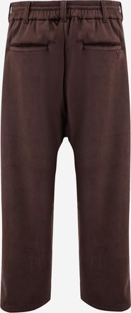 adidas Mens Trousers Stretch Velvet Bordeaux Recycled Polyester - Elastane