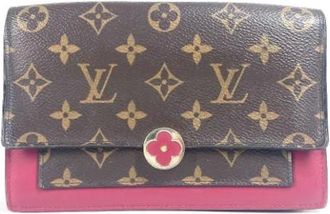Louis Vuitton Vintage, unisex, Bruin, ONE Size, Tweedehands Canvas Louis Vuitton tassen
