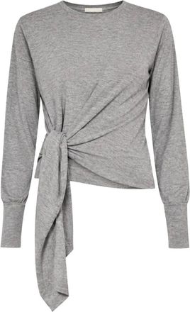 Liviana Conti Maglia Girocollo Zafira - - Knitwear - Donna - Grigio - S