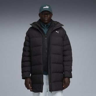 Puma Parka Mono con cappuccio da uomo, Abbigliamento, Nero, XXS