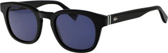 Lacoste Stijlvolle Zonnebril - Heren - Zonnebrillen - Zwart - 49 MM - Accessoires