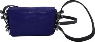 Mulberry Mila Mini Bag in Blue Leather