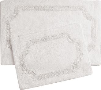 Laura Ashley Reversible Cotton Bath Rug in Ivory at Nordstrom Rack