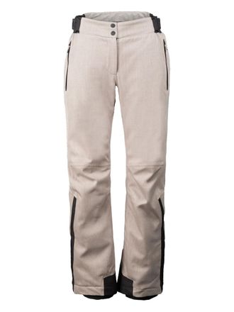 Moorer Marcora zip-detail performance trousers - Beige