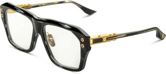 Dita Eyewear GRAND-APX Demo Square Unisex Eyeglasses DTX417-A-01 57