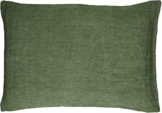 POMAX Coj&iacute;n de algod&oacute;n verde 70X50