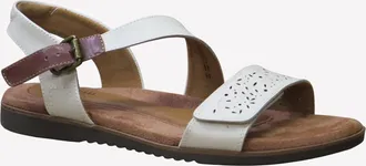 Cobb Hill Womens Zion 2 Piece Sandal In Cream