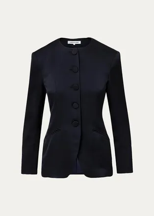 Veronica Beard Wryllen Single-Breasted Jacket