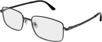Cartier Ct 0576Oa 004 Brillen - Heren - Brillen - Zwart - 56 MM - Accessoires