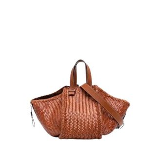 Loewe Pre-owned Hammock Tote Bag - Dames - Vintage Shopper - Bruin - ONE Size - Leer - Vintage