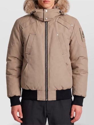 Moose Knuckles down puffer bomber jacket