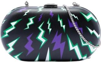 Prada Pre-owned Vintage Crossbody Clutch - Dames - Vintage Clutch - Veelkleurig - ONE Size - Leer - Vintage