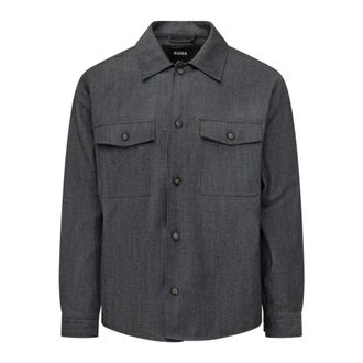 HUGO BOSS C-Carper Jas - Heren - Jassen - Grijs - Maat: XL