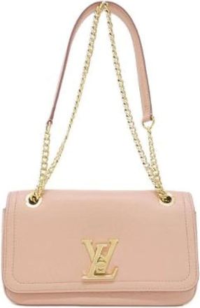 Louis Vuitton Pre-owned Borsa a Spalla Lockme East West in Pelle di Vitello - - Pre-owned - Donna - Rosa - ONE SIZE