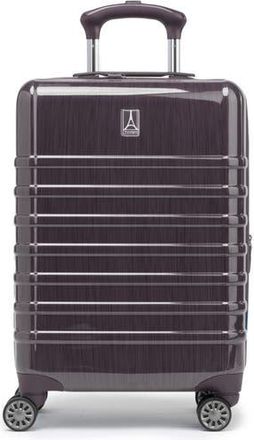Travelpro Rollmaster Lite 2 20-Inch Hardside Carry-On Luggage in Dusty Rose Black Brushed at Nordstrom Rack