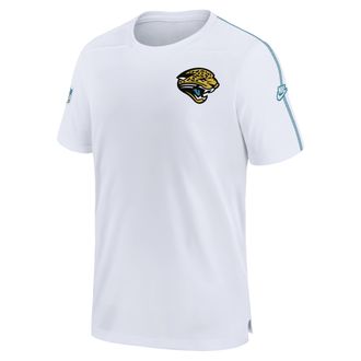 Nike Jacksonville Jaguars Sideline Coach Nike Mens Dri-FIT NFL Top in White | 02ES562RQ9N-TSY