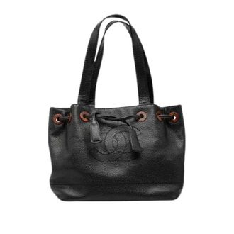 Chanel Pre-owned Bucket Bags, female, Black, Size: ONE SIZE Pre-owned Vintage Bucket Bag