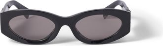 Miu Miu Miu Glimpse Sunglasses, Woman, Grey Lenses