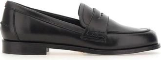Aeyde Oscar Loafers - Dames - Loafers - Zwart - 36 EU - Leer - Schoenen