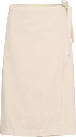 Part Two Farrah Rok - Dames - Midirokken - Beige - XS - Katoen - Rokken