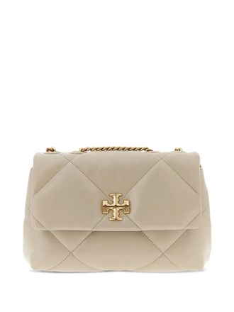 Tory Burch small Kira diamond-quilted cross body bag - Neutrals