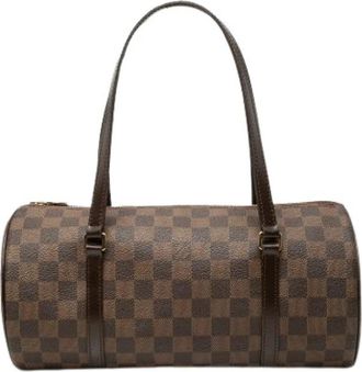 Louis Vuitton Pre-owned Papillon 30 - Dames - Vintage Schoudertas - Bruin - ONE Size - Leer - Vintage