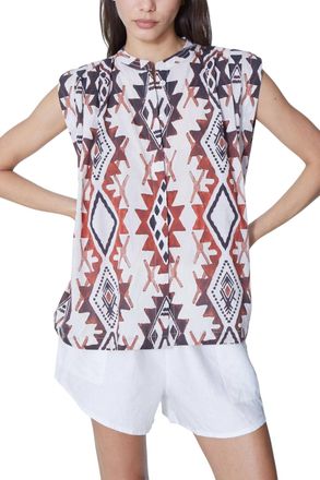 Maria Cher Ortiz Fany Sleeveless Shirt In Mix 1