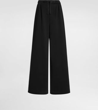 Dolce & Gabbana Fleece Trousers - Woman Pants And Shorts Black 38