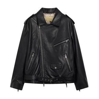 Momoni Chiodo Jacket - - Jackets - Donna - Nero - S