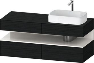 Duravit Qatego Consola Mueble Bajo Lavabo, 2 Extensiones, 2 - Duravit